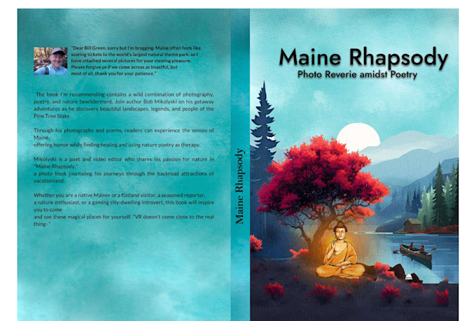 do poetry book cover design and minimalist book cover design